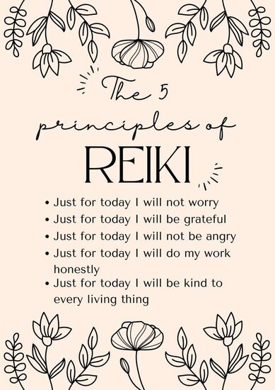 reiki principles